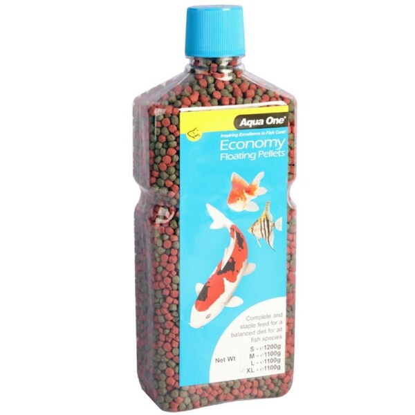 Aqua One Economy Pellets 4mm 1100g (11598)