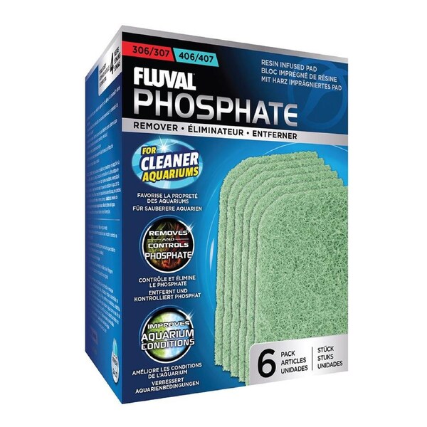 Fluval 306/406 & 307/407 Phosphate Remover (6pk) (A-261)