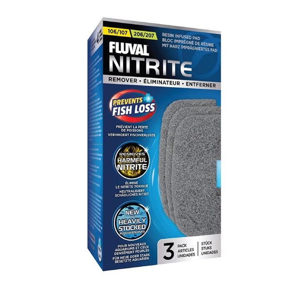 Fluval 106/206 & 107/207 Nitrite Remover (3pk) (A-263)