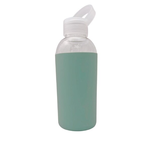 Kuvings Glass Sports Travel Water Drink Bottle With Handle - 600ml - Green