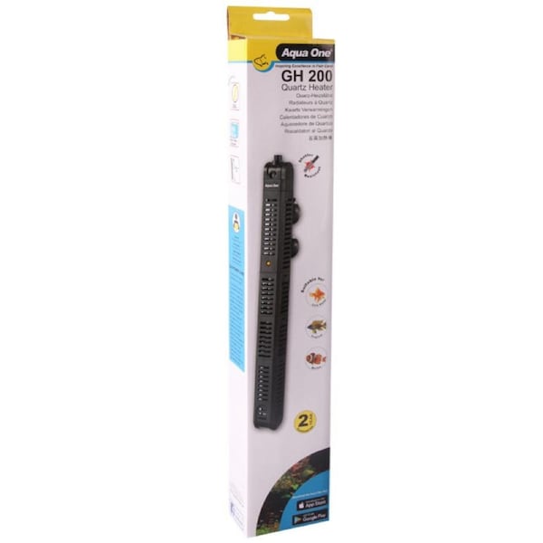 Aqua One GH 200 Quartz Glass Heater 200W (15052)