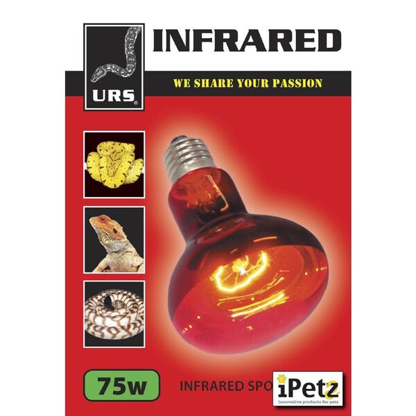 URS Infrared Spot Lamp 75w (04.17c)