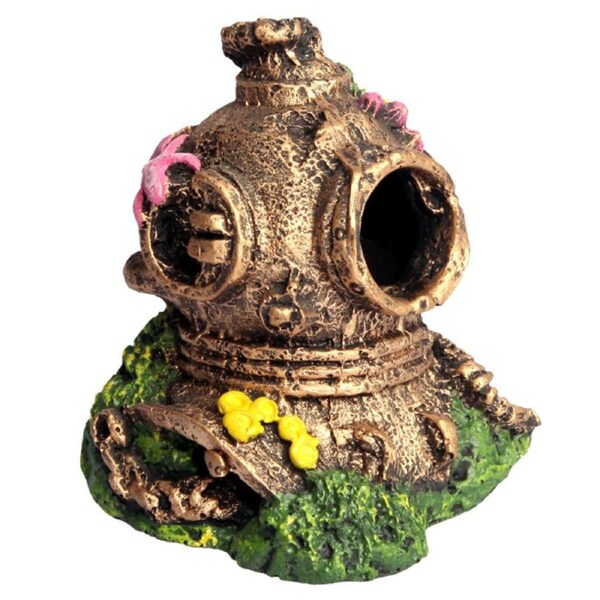 Aqua One Ruined Bronze Helmet S Ornament (36930)
