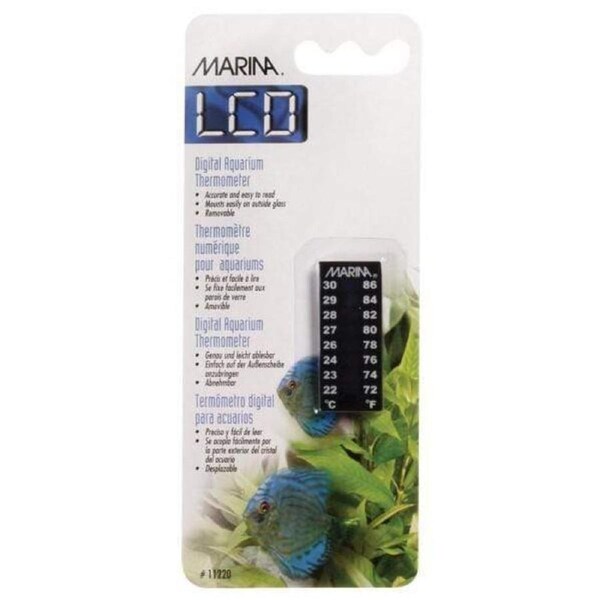 Marina LCD Thermometer 22 to 30 4.5cm (11220)