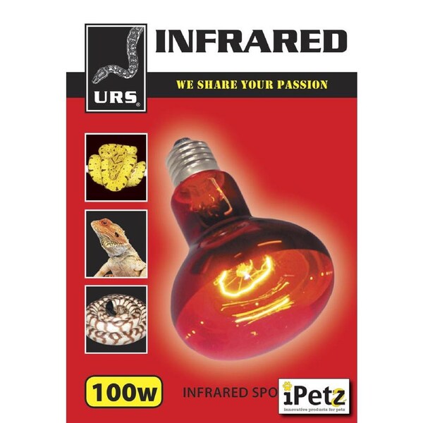 URS Infrared Spot Lamp 100w (04.17d)