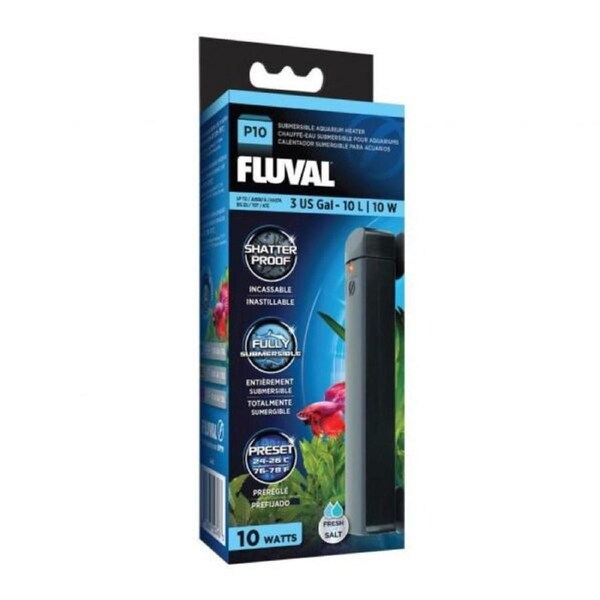 Fluval P10 Submersible Pre-Set Heater 10W (A743)