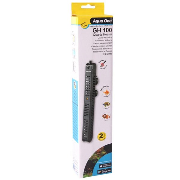 Aqua One GH 100 Quartz Glass Heater 100W (15051)