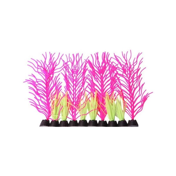 Aqua One Flexiscape Small Hornwort Pink Green 12cm (29421)