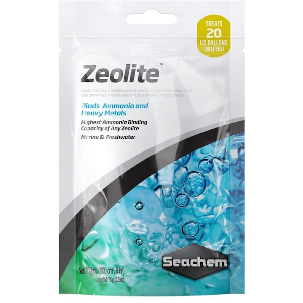 Seachem Zeolite 100ml Bagged (SC1271)
