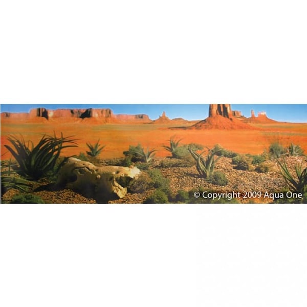 Reptile One Background Desert Yellow Land Single Sided 60cm (Per Metre) (10208)