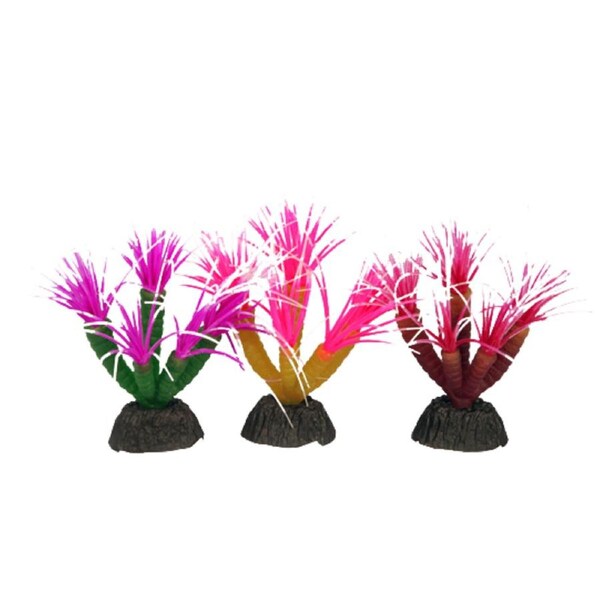 Aqua One Flexiscape Tube Anemone Assorted Colours 12.5cm 1pk (29428)
