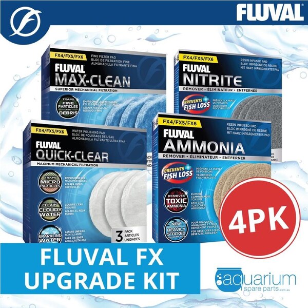 Fluval FX Upgrade Kit (4pk)