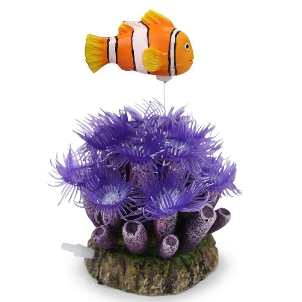 Kazoo Soft Coral W/Clown Fish W/Air (18802)