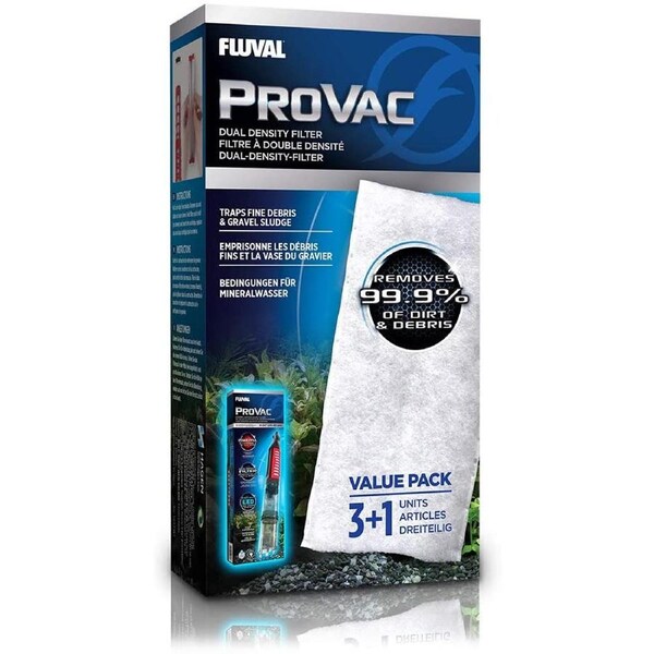 Fluval ProVac Gravel Cleaner Filter Cartridge (4pk) (11078)