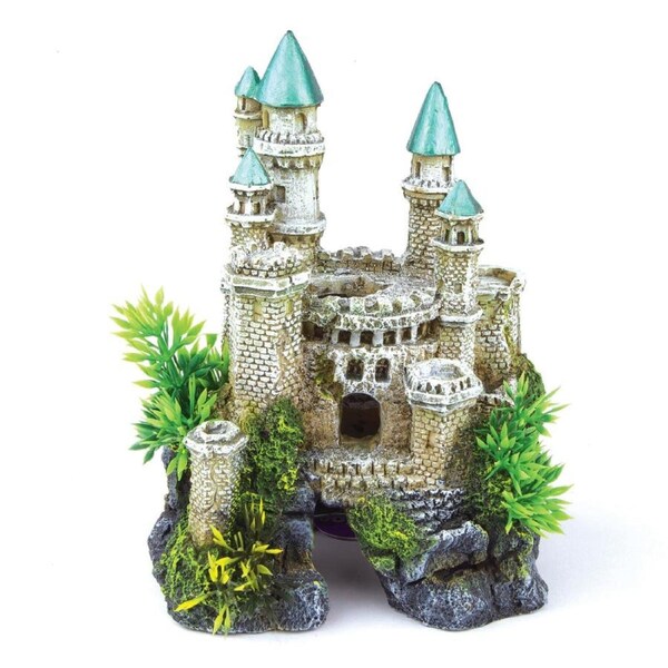 Kazoo Castle W/Plants & Green Roof (18704)