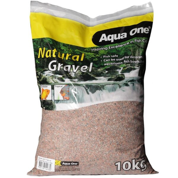 Aqua One Natural Gravel Red Sand 10kg (12227)