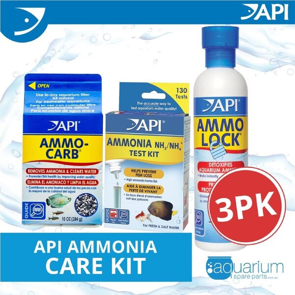 API Ammonia Care Kit (3 pack)
