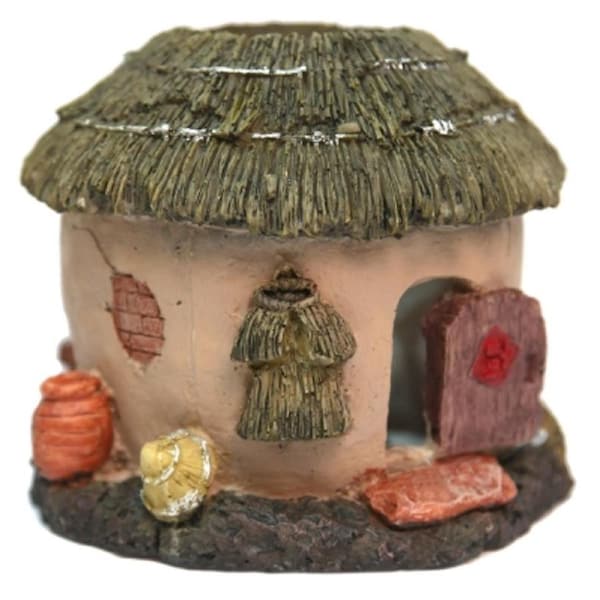 Aqua One Round Village House Ornament 15x15x15cm (37120)