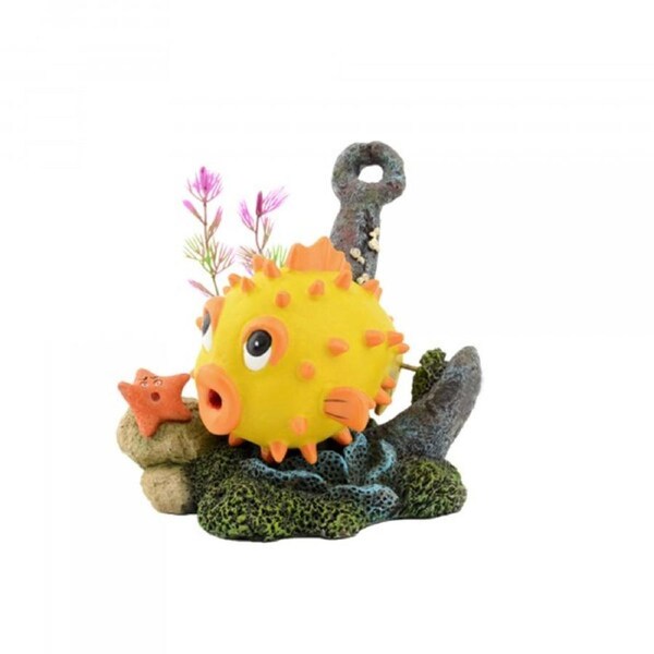 Bioscape Bubbler Yellow Puffer & Anchor (BIS334)