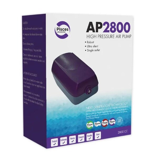 Pisces Aquatics Air Pump Ap2800 Cc (LAB121)