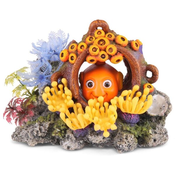 Kazoo Coral W/ Hidden Fish & Air (18835)