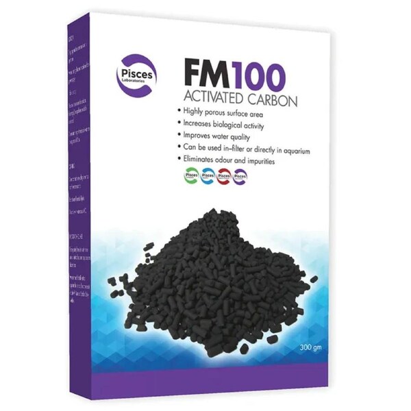 Pisces Aquatics Activated Carbon Fm100 300G (LAB330)