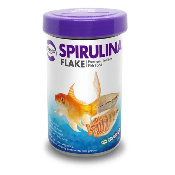 Pisces Aquatics Spirulina Flake 100G (LAB214)