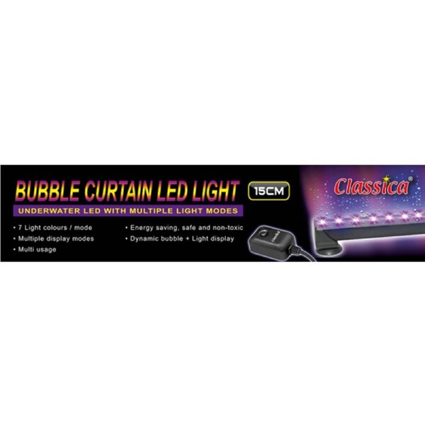 Ocean Free Classica Bubble Curtain Underwater LED Light 15cm (AL398/QHU155)
