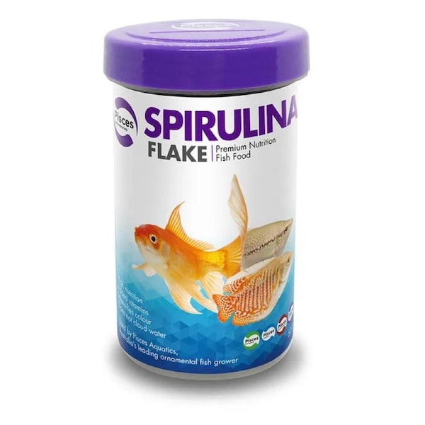 Pisces Aquatics Spirulina Flake 52G (LAB213)
