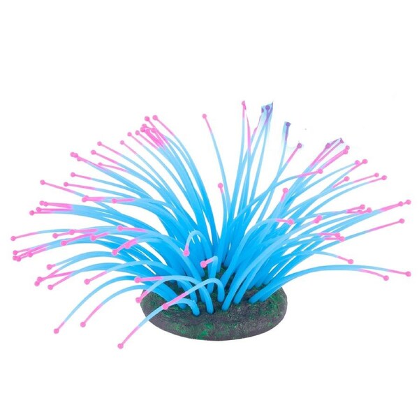 Kazoo Silicone Plant - Sea Anemone Blue (19650)