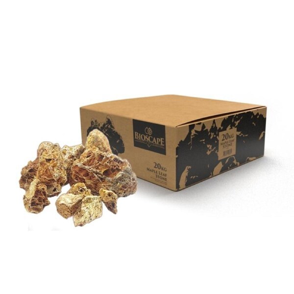 Bioscape Maple Leaf Stone 20kg Box (MLS-001)