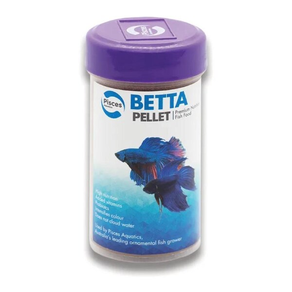 Pisces Aquatics Betta Pellet Food 30G (LAB221)
