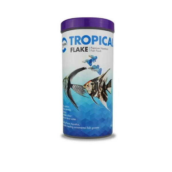 Pisces Aquatics Tropical Flake Food 180G (PACO12)