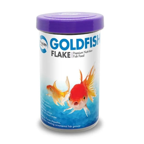 Pisces Aquatics Goldfish Flake 100G (LAB211)