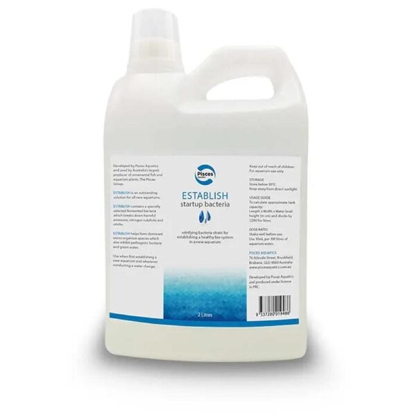 Pisces Aquatics Establish Bacteria 2L (PACO6)