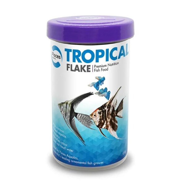 Pisces Aquatics Tropical Flake 100G (LAB205)