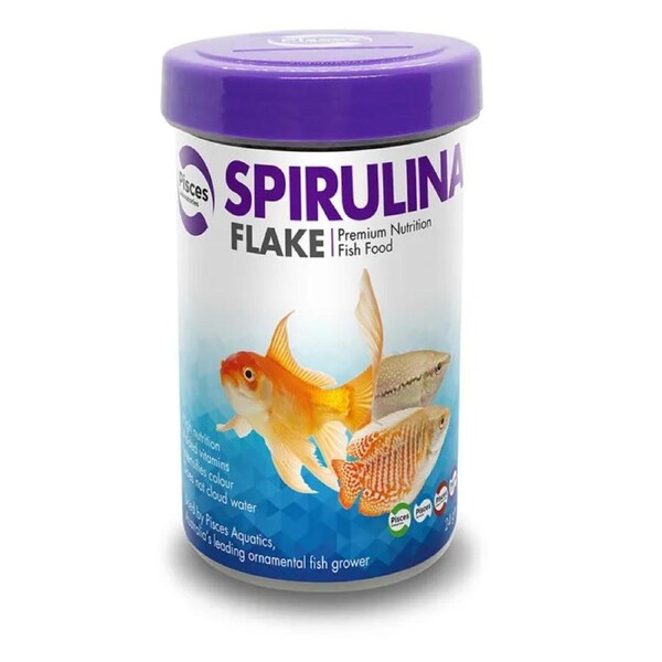 Pisces Aquatics Spirulina Flake 24G (LAB212)