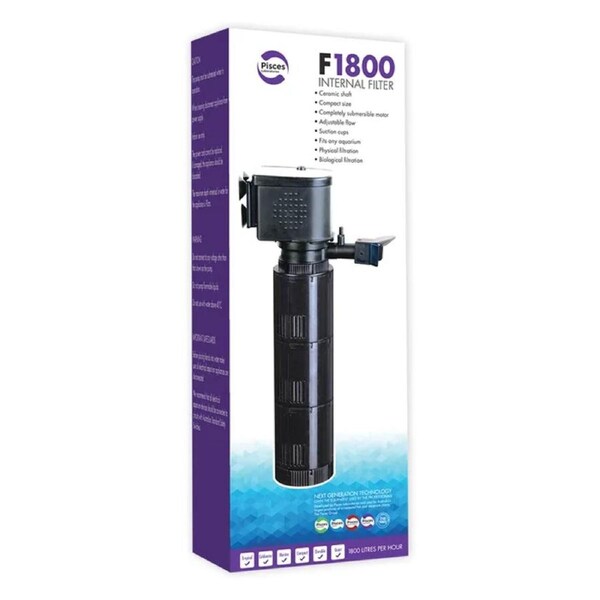 Pisces Aquatics Internal Filter F1800 - 1800L/H (LAB112)