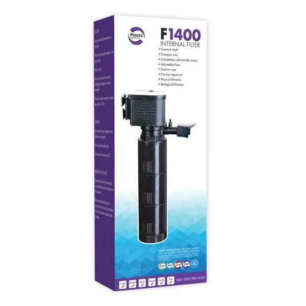 Pisces Aquatics Internal Filter F1400 - 1400L/H (LAB111)