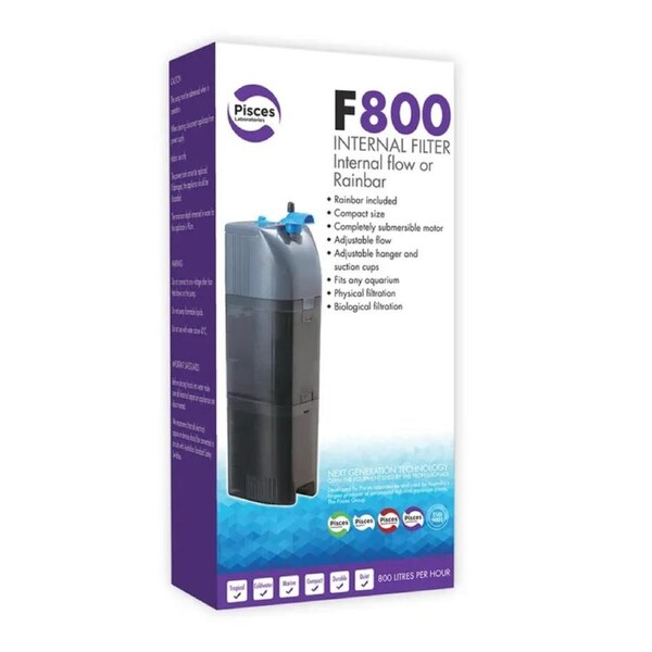 Pisces Aquatics Internal Filter F800 - 800L/H (LAB109)