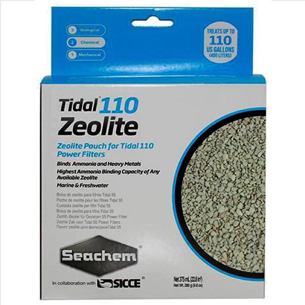 Seachem Tidal 110 Zeolite - 375ml bagged