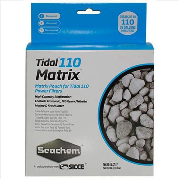 Seachem Tidal 110 Matrix - 500mL bagged