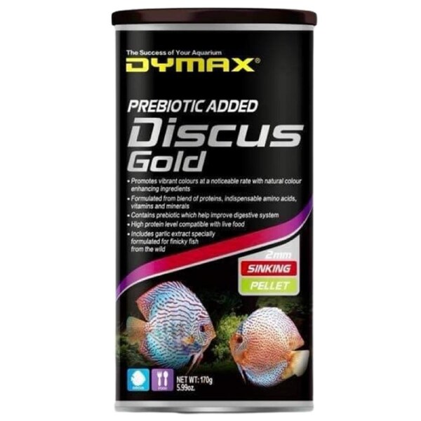 Dymax Discus Gold Sinking Pellets 170g (DM457)