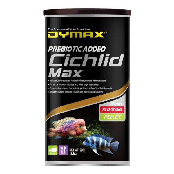Dymax Cichlid Max Floating Pellet 380g (DM469)