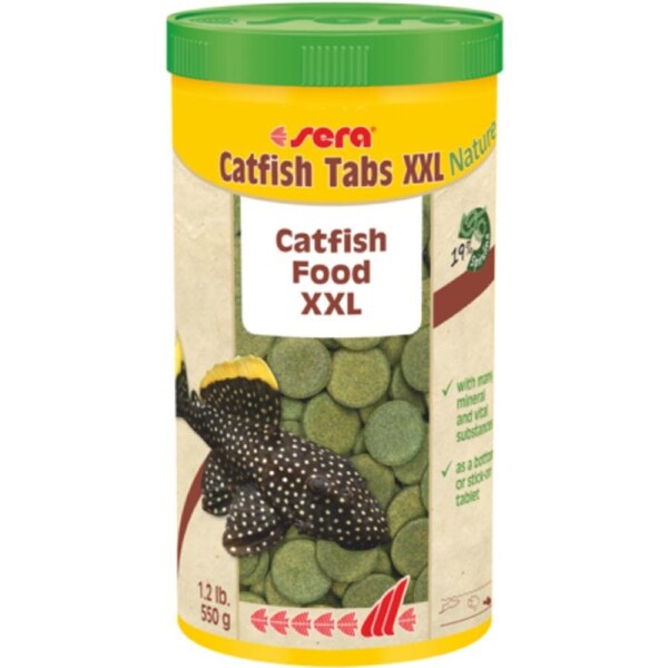 Sera Catfish Tabs XXL Nature Food - 550g (00499)