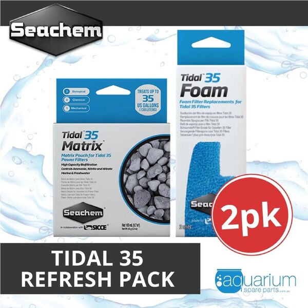 Seachem Tidal 35 Refresh Pack (2pk)