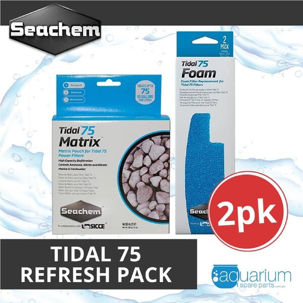 Seachem Tidal 75 Refresh Pack (2pk)