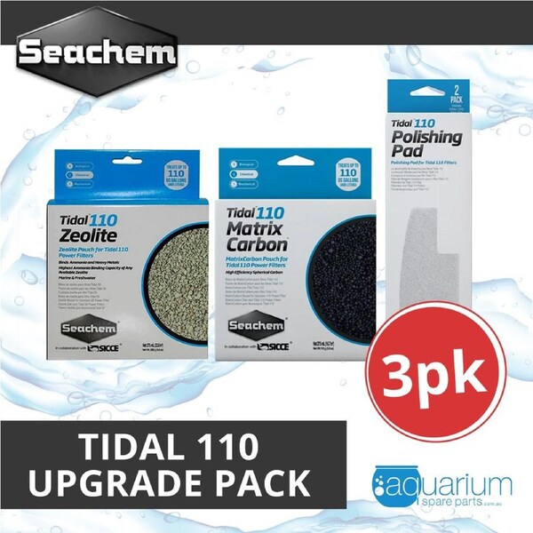 Seachem Tidal 110 Upgrade Pack (3pk)