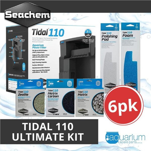 Seachem Tidal 110 Ultimate Kit (6pk)