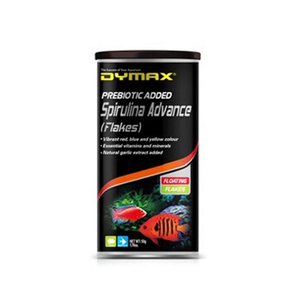 Dymax Spirulina Advance Floating Flakes 50g (DM545)